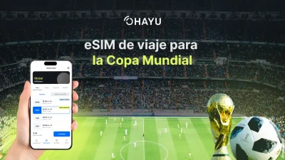 eSIM de viaje para la Copa Mundial