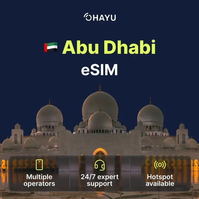 eSIM for Abu Dhabi