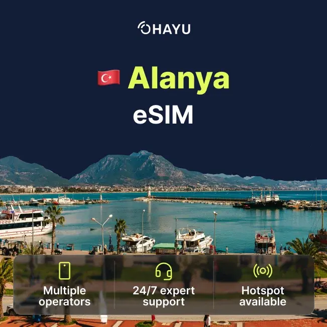 eSIM for Alanya