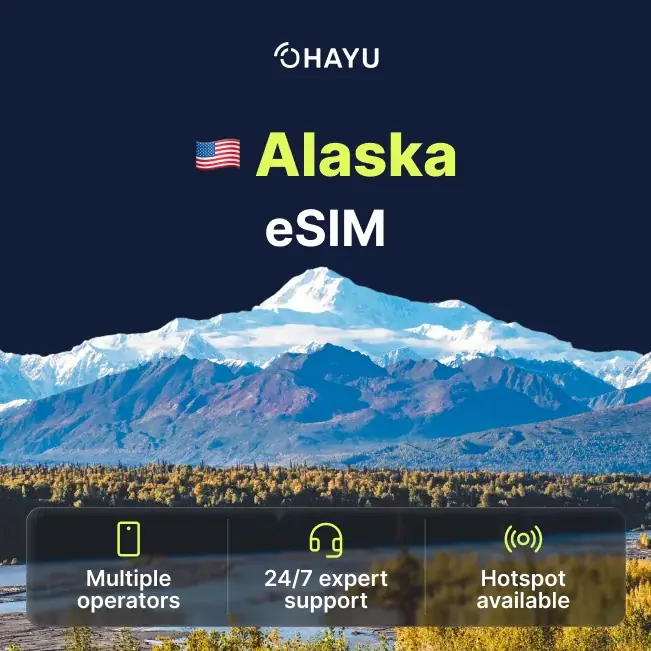 Alaska eSIM eSIM for Alaska
