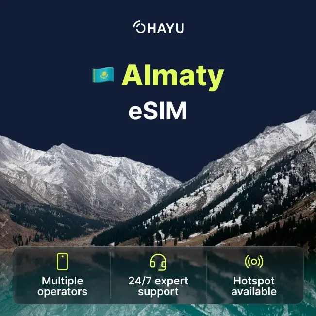 eSIM for Almaty