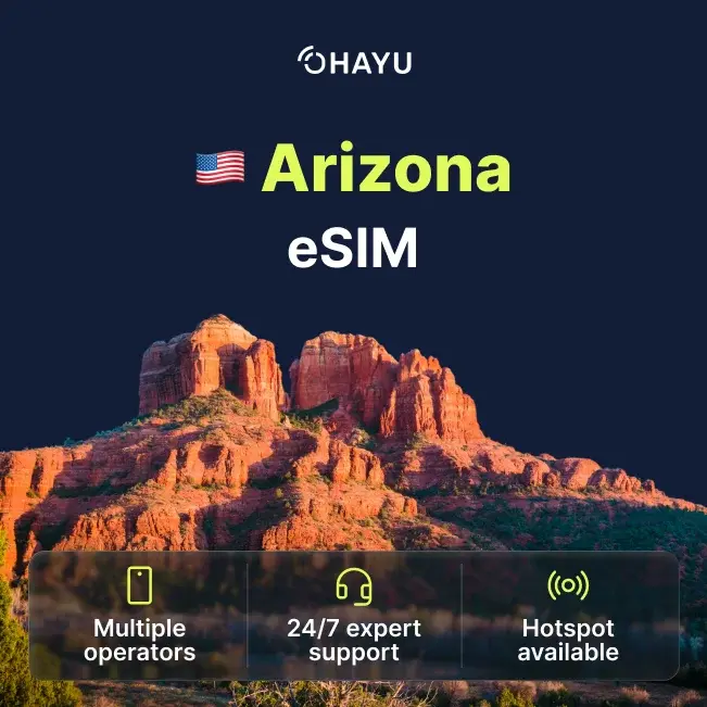 eSIM for Arizona