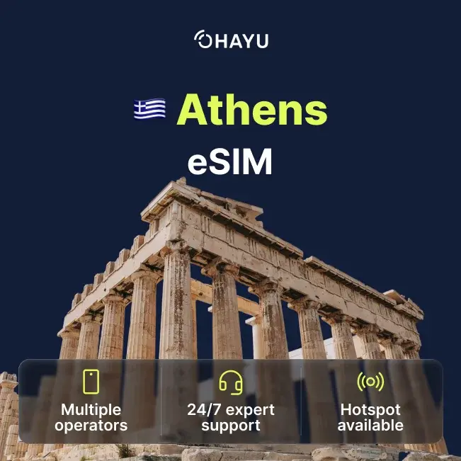 Athens eSIM eSIM for Athens
