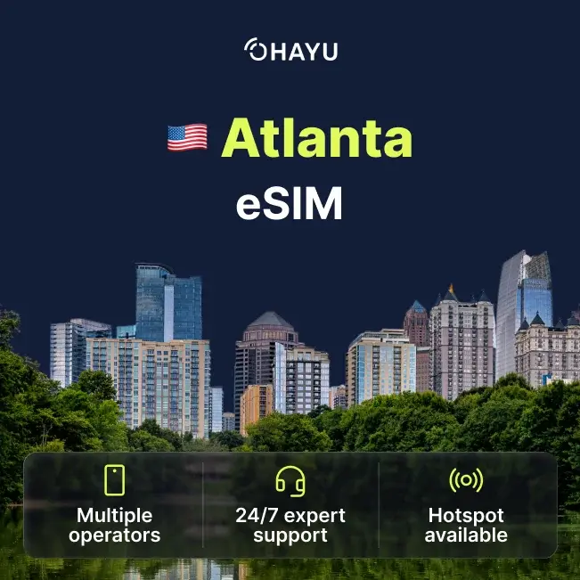 eSIM for Atlanta