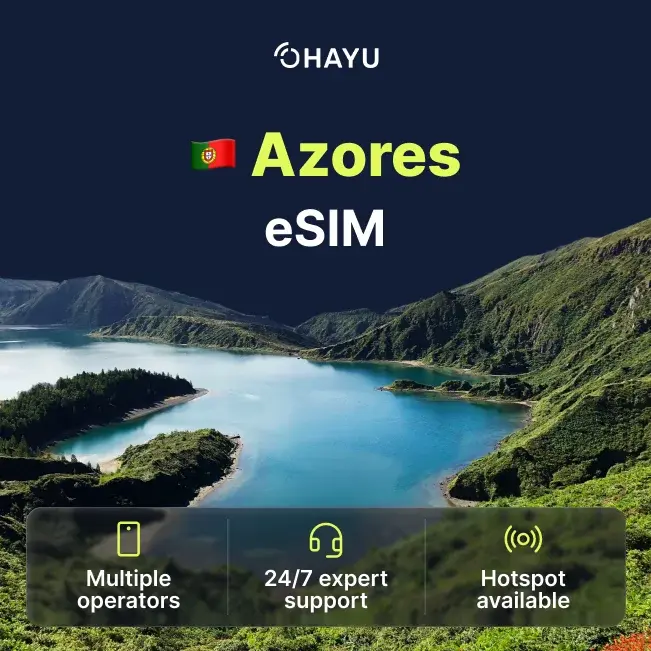 eSIM for Azores