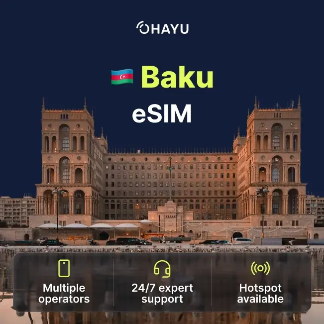 eSIM for Baku