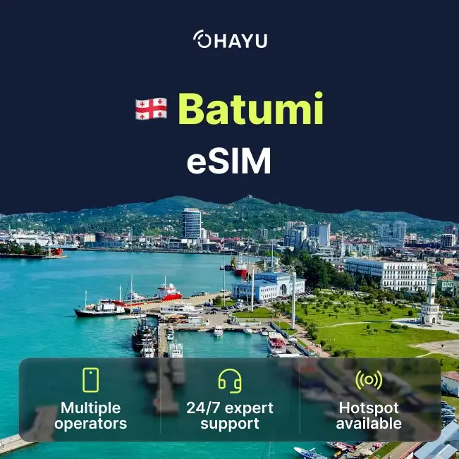 eSIM for Batumi