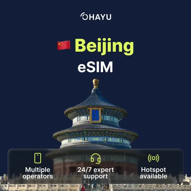 eSIM for Beijing
