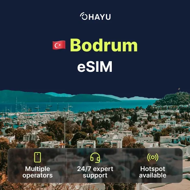 eSIM for Bodrum
