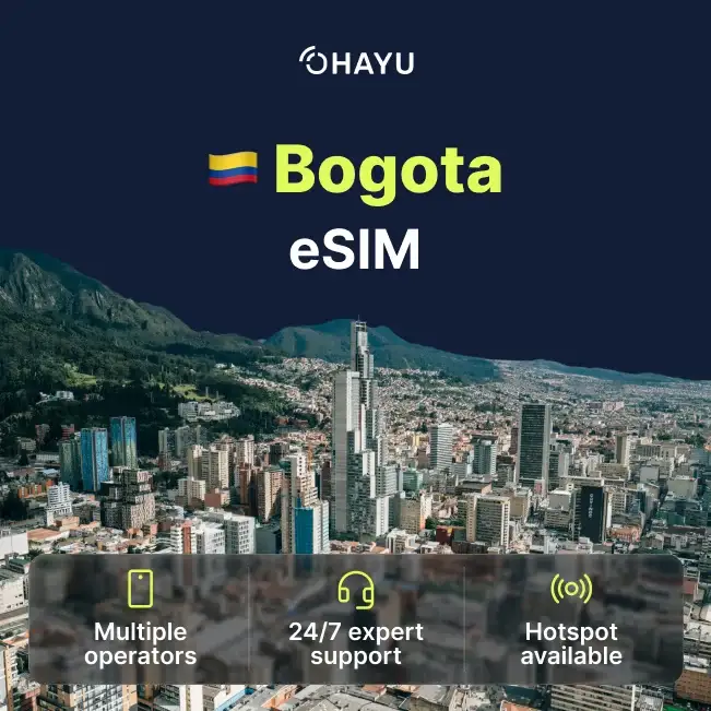 eSIM for Bogotá