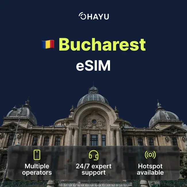 eSIM for Bucharest
