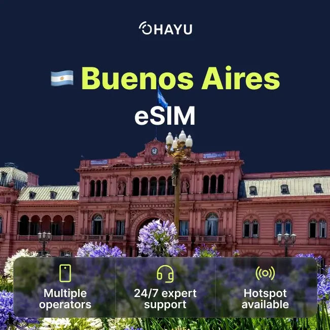 eSIM for Buenos Aires