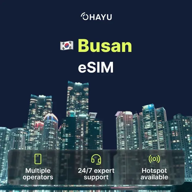 Busan eSIM eSIM for Busan