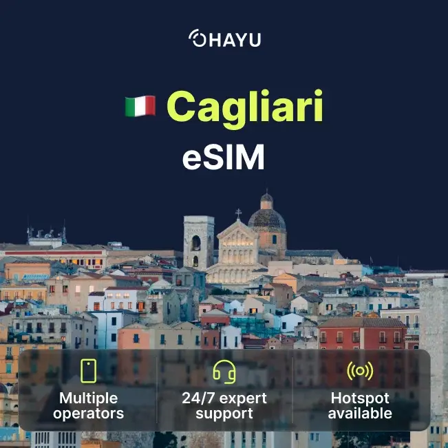 Cagliari eSIM eSIM for Cagliari