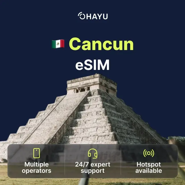 eSIM for Cancun