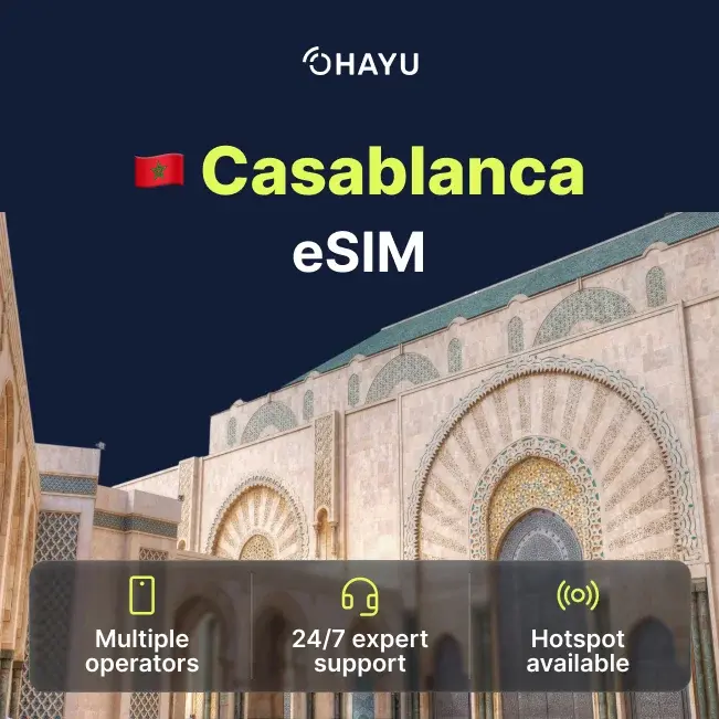eSIM for Casablanca
