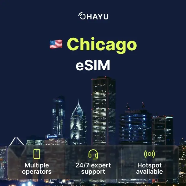 eSIM for Chicago