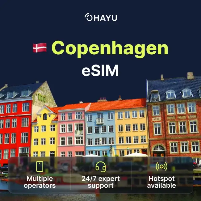 eSIM for Copenhagen