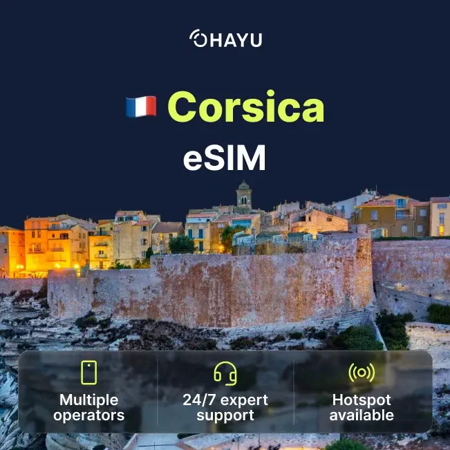 eSIM for Corsica