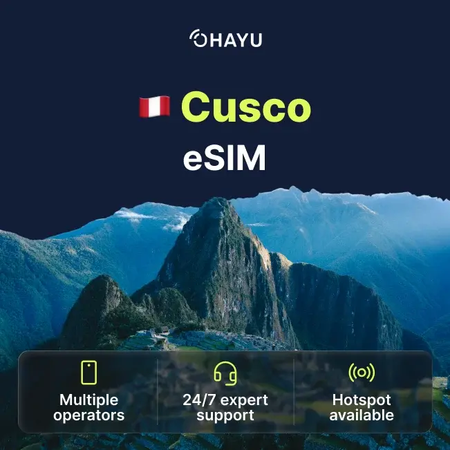 eSIM for Cusco