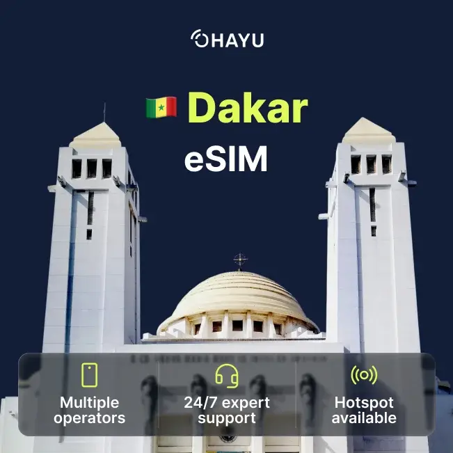 Dakar eSIM eSIM for Dakar