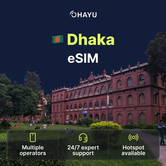 eSIM for Dhaka