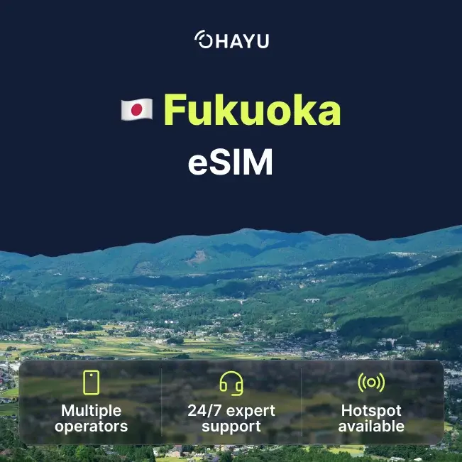 eSIM for Fukuoka