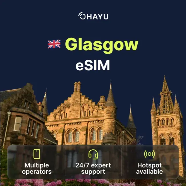 Glasgow eSIM eSIM for Glasgow