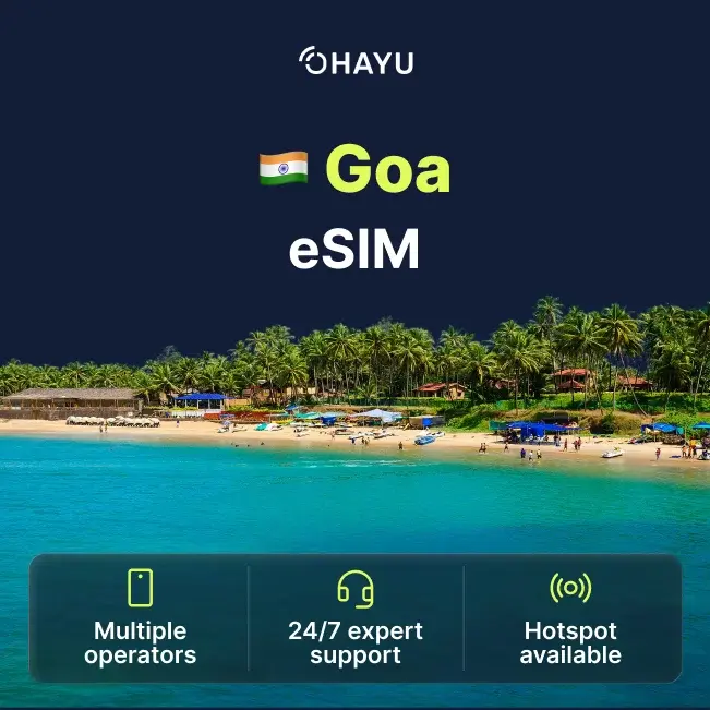 eSIM for Goa