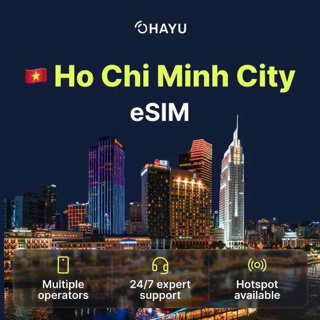 eSIM for Ho Chi Minh City
