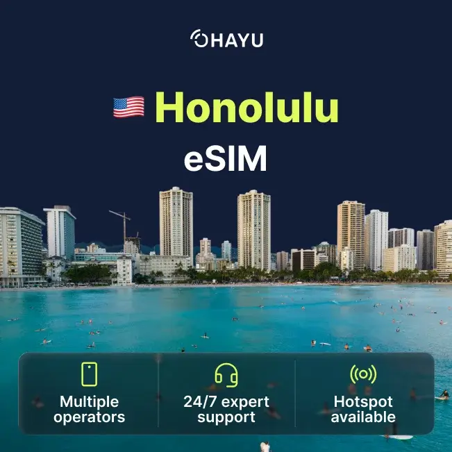 Honolulu eSIM eSIM for Honolulu