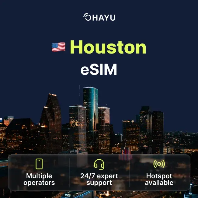 Houston eSIM eSIM for Houston