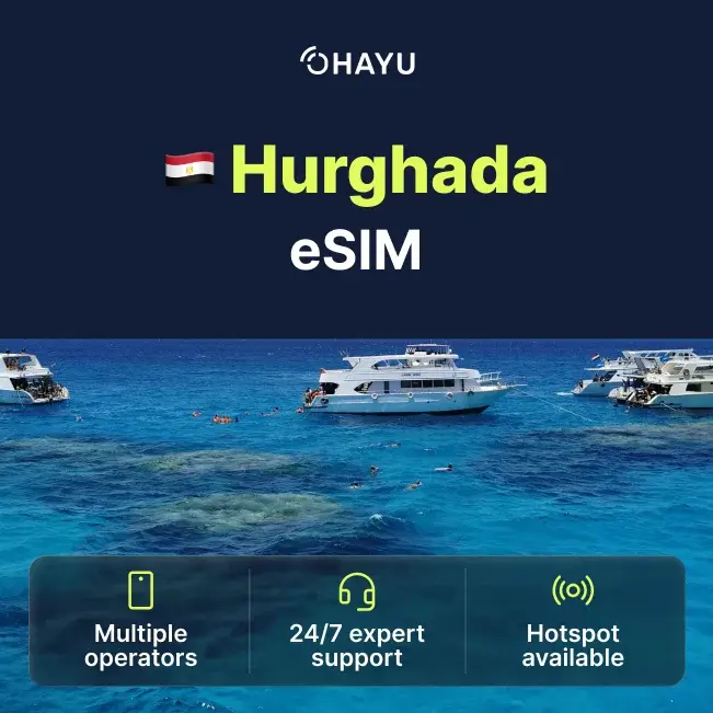 eSIM for Hurghada