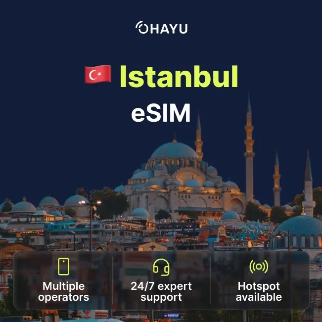 eSIM for Istanbul