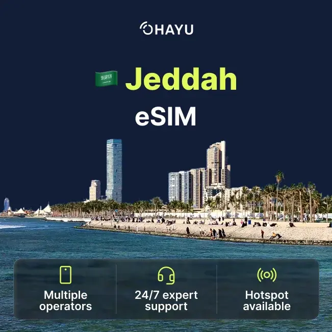 Jeddah eSIM eSIM for Jeddah