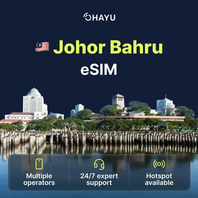 Johor Bahru eSIM eSIM for Johor Bahru