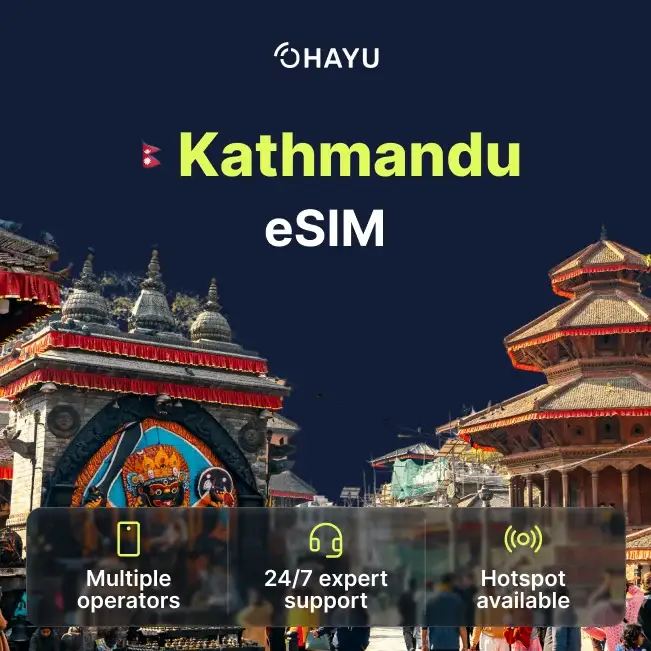 Kathmandu eSIM eSIM for Kathmandu