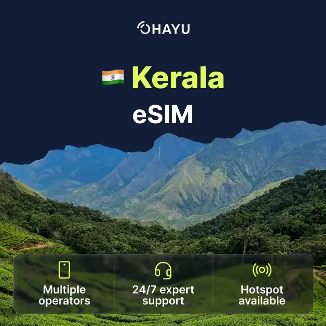 Kerala eSIM eSIM for Kerala