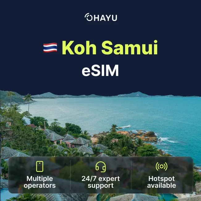 eSIM for Koh Samui