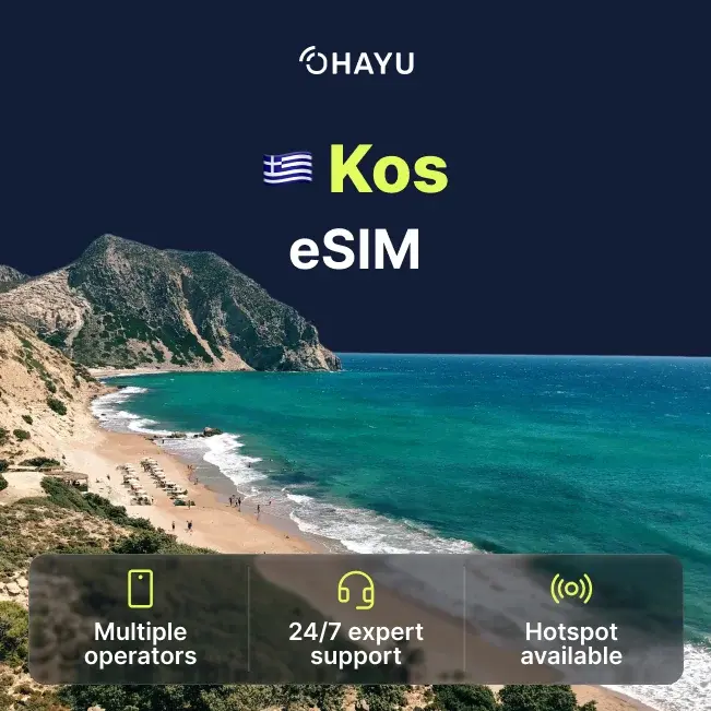 eSIM for Kos
