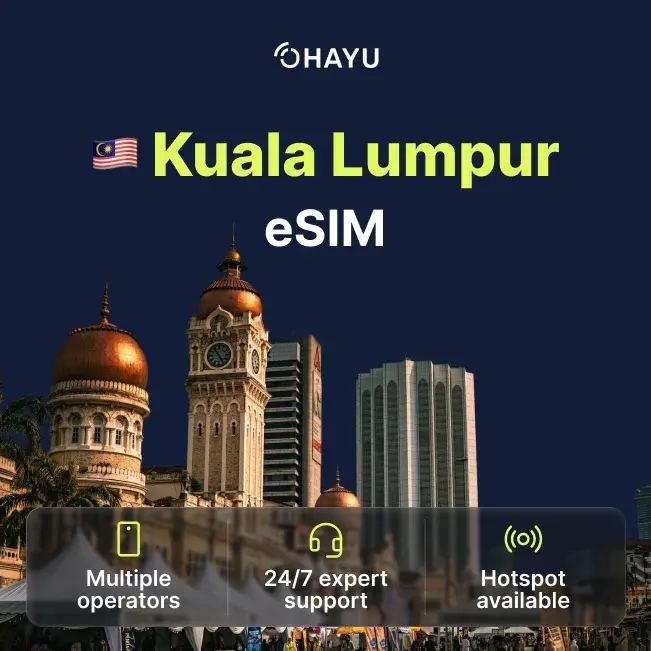 eSIM for Kuala Lumpur