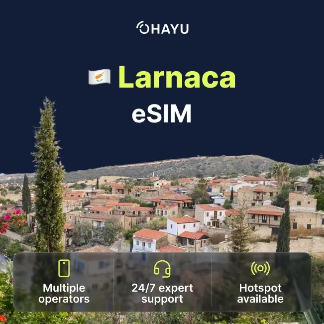 Larnaca eSIM eSIM for Larnaca