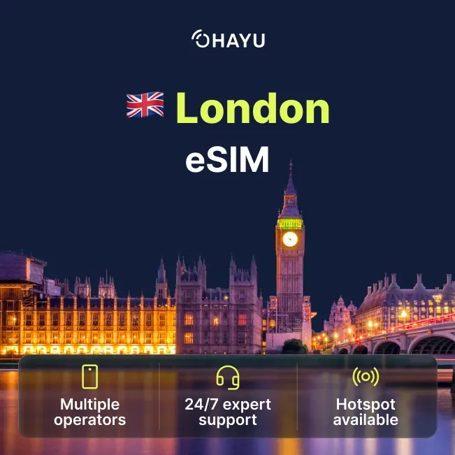 eSIM for London