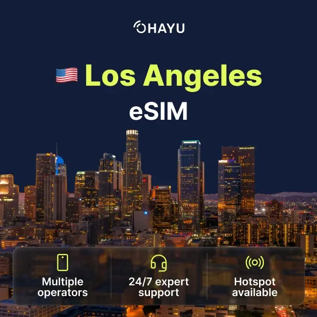 eSIM for Los Angeles