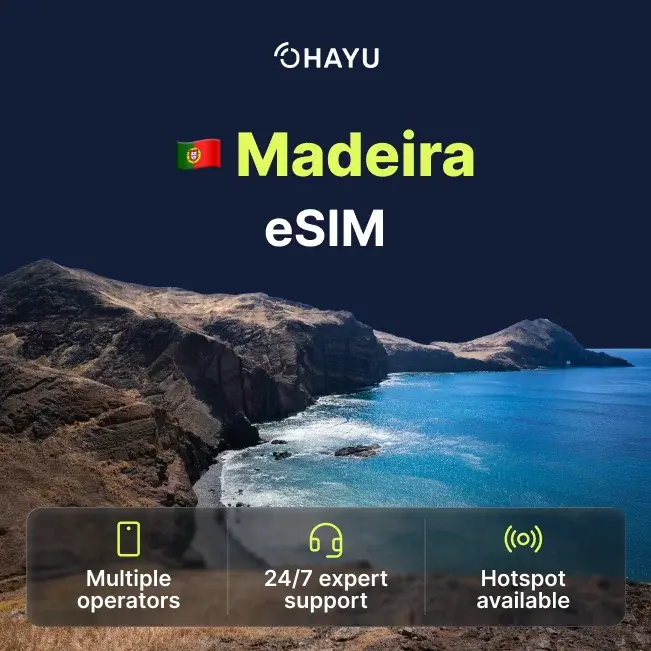 Madeira eSIM eSIM for Madeira