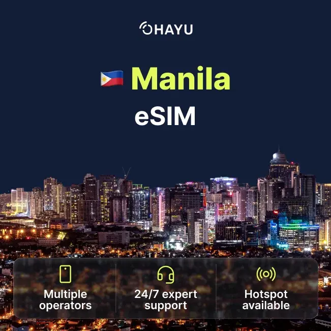 eSIM for Manila
