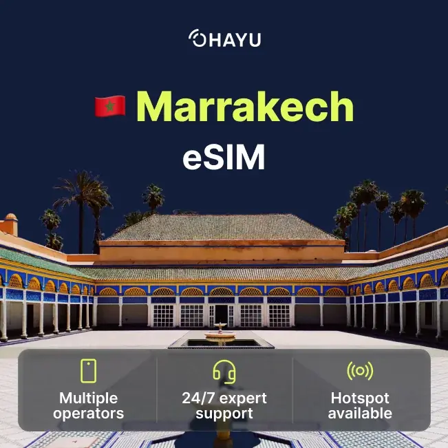 eSIM for Marrakech