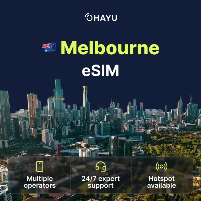 eSIM for Melbourne