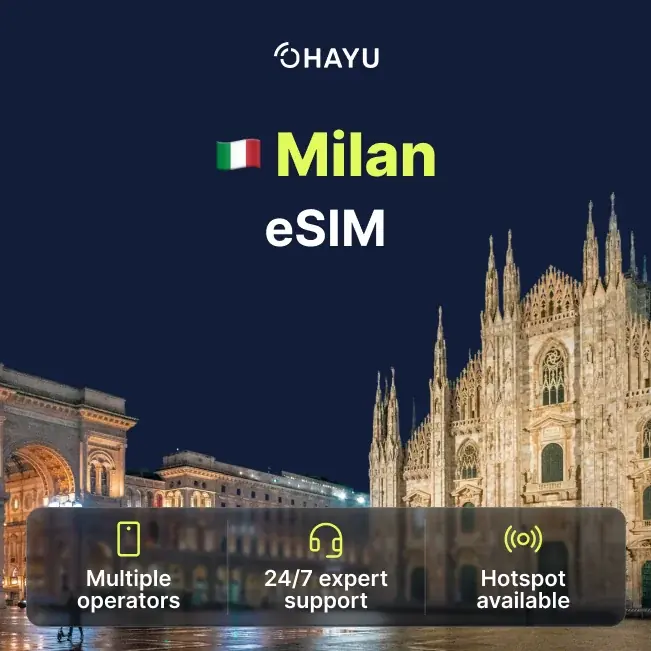 eSIM for Milan