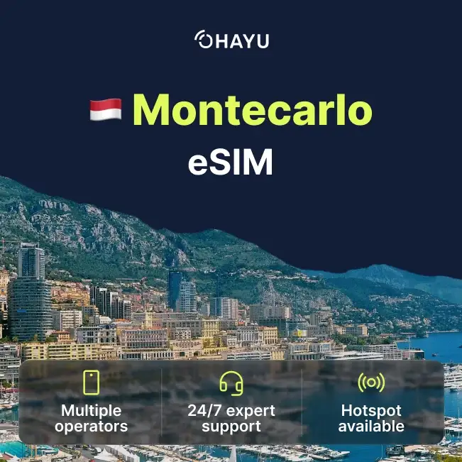 Montecarlo eSIM eSIM for Montecarlo